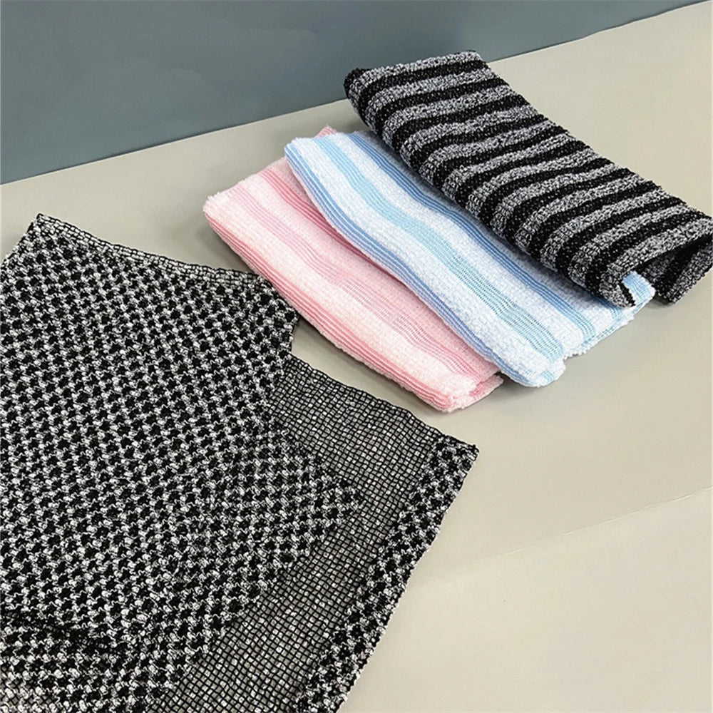 Exfoliating Back Scrubber Washcloth