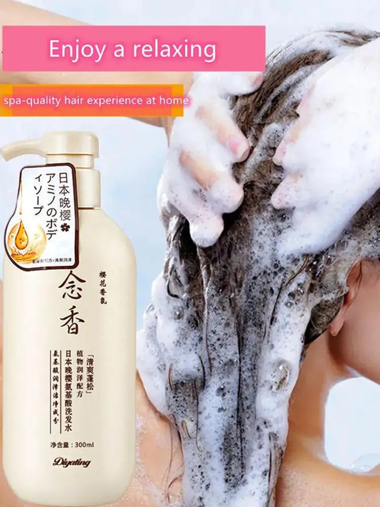 300ml Amino Acid Japanese Fragrant Shampoo & Conditioner Set