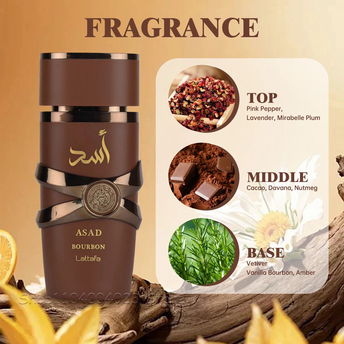 Lattafa Asad Bourbon Yara Eau De Parfum