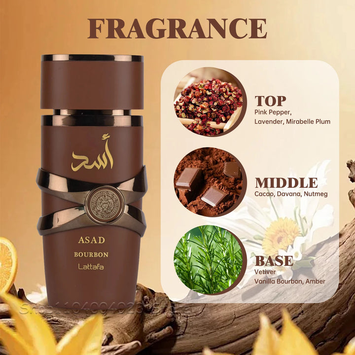 Lattafa Asad Bourbon Yara Eau De Parfum