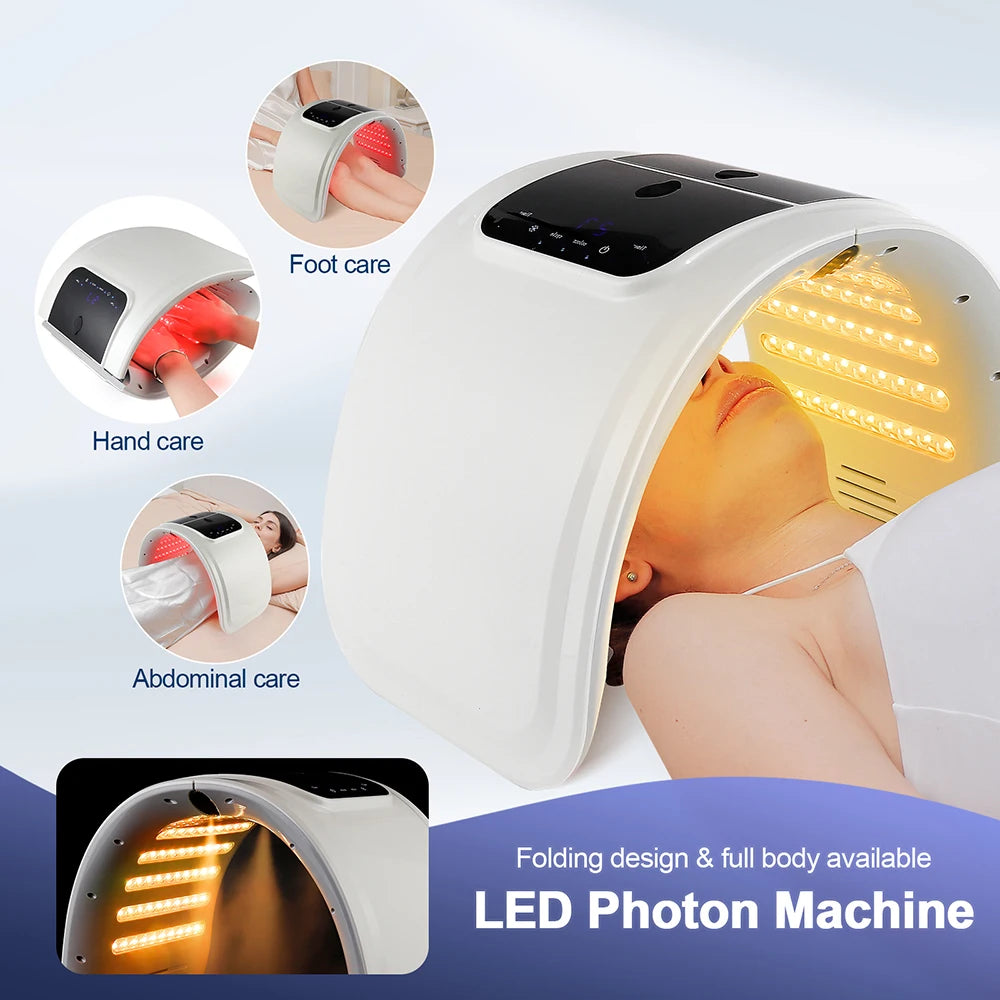 Foreverlily LED Face Mask PDT Machine – 7-Color Photon Therapy with Nano Spray