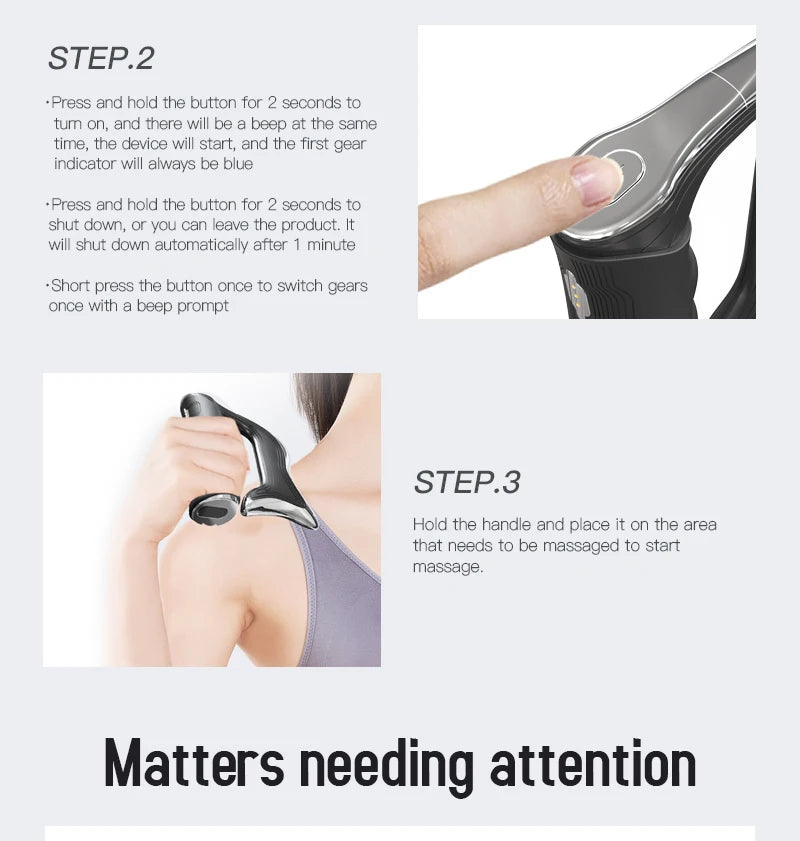 Electric Fascia Knife – Deep Tissue Muscle Massage Tool