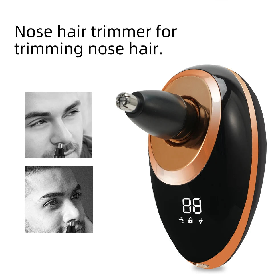 7D Electric Shaver for Men – Bald Head & Beard Trimmer