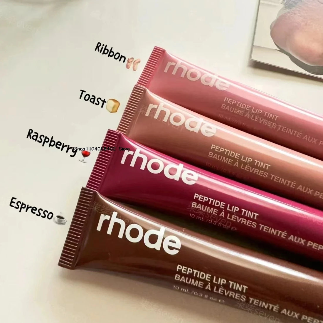 RHODE Toast Cheek Cream Blush & Lip Gloss Stick