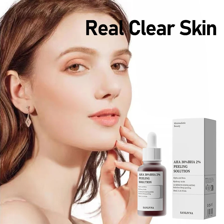 AHA BHA Niacinamide & Peptide Face Serum Set
