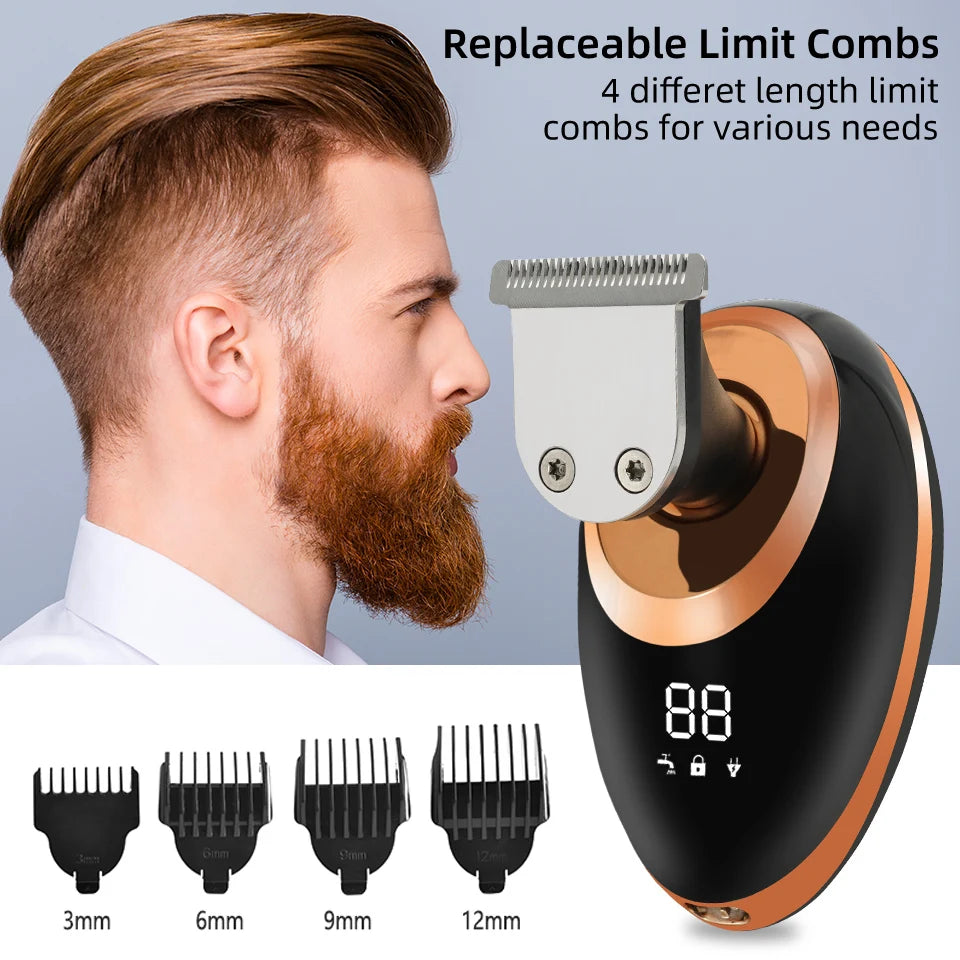 7D Electric Shaver for Men – Bald Head & Beard Trimmer