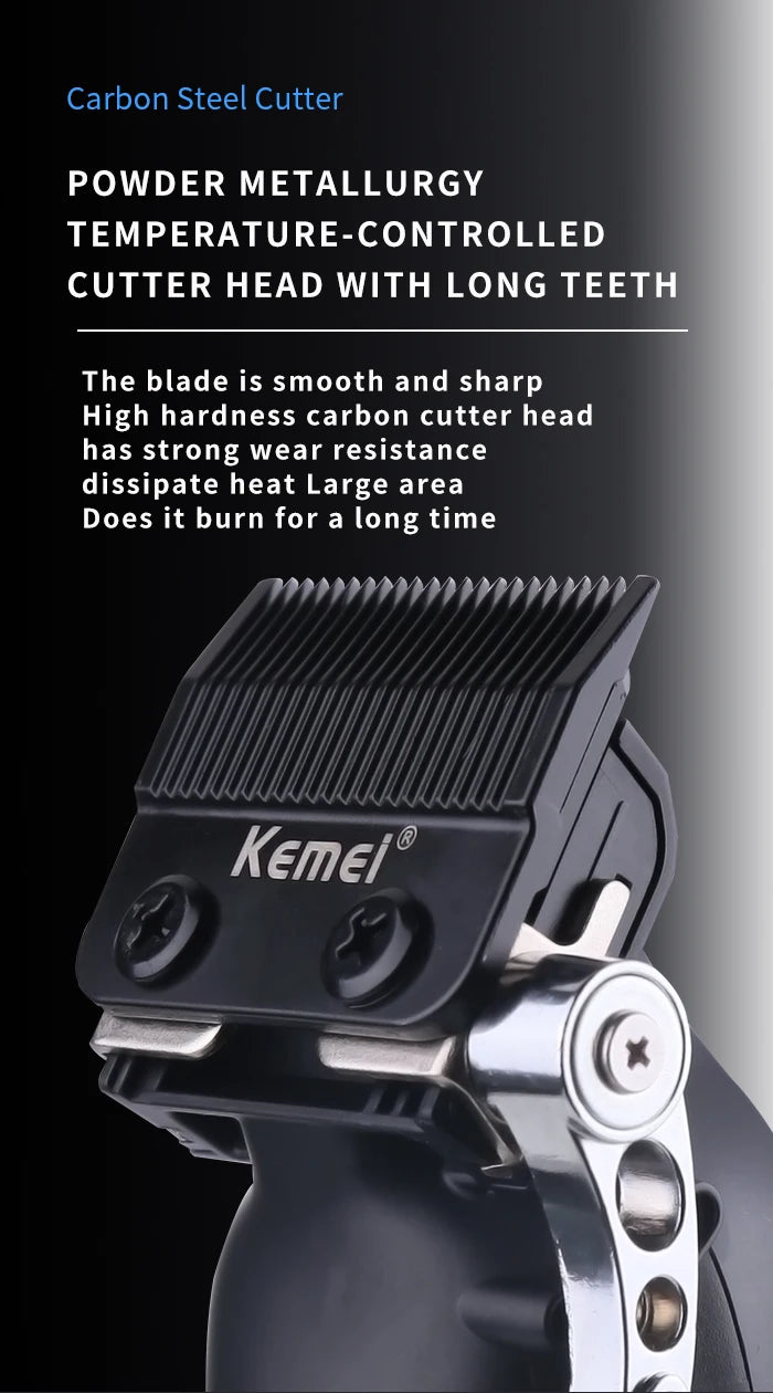 Kemei KM-2296 Cordless Body Hair Trimmer