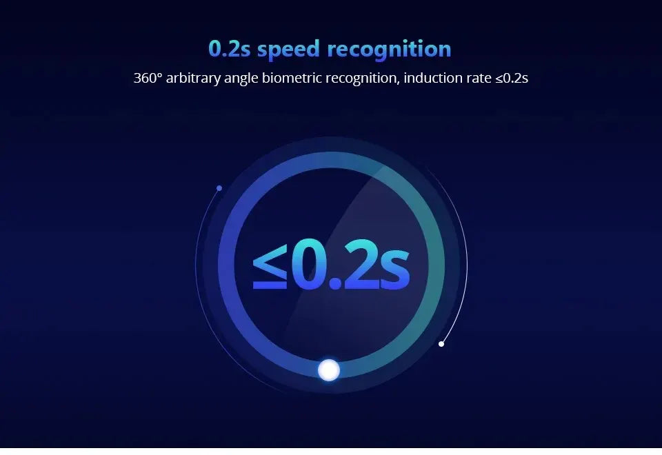 KERUI Smart Fingerprint Padlock – USB Rechargeable Waterproof Anti-Theft Lock