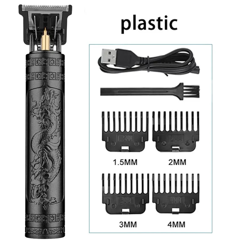 T9 LCD Electric Hair Trimmer – Precision Carving & Shaving Clipper for Men