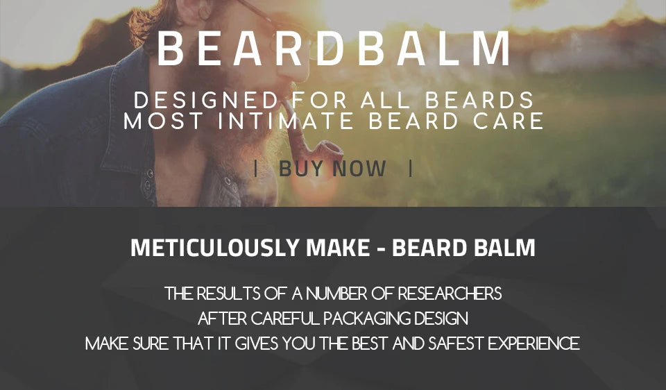 Natural Beard Balm & Growth Oil for Men
