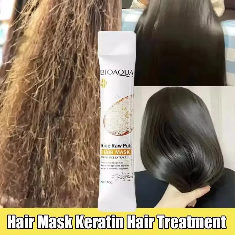 Rice Keratin Hair Mask – 5 Sec Repair