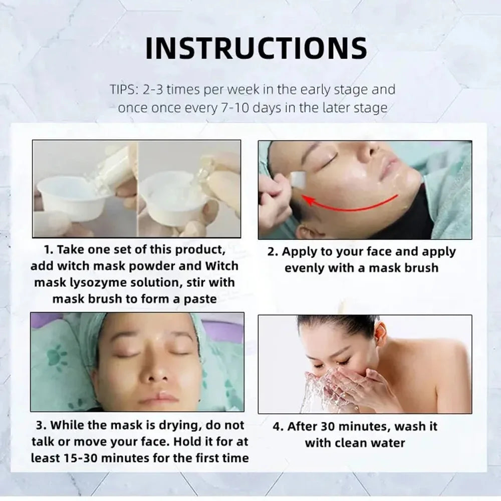 Collagen & Hyaluronic Acid Face Mask – Firming, Whitening & Anti-Wrinkle Care