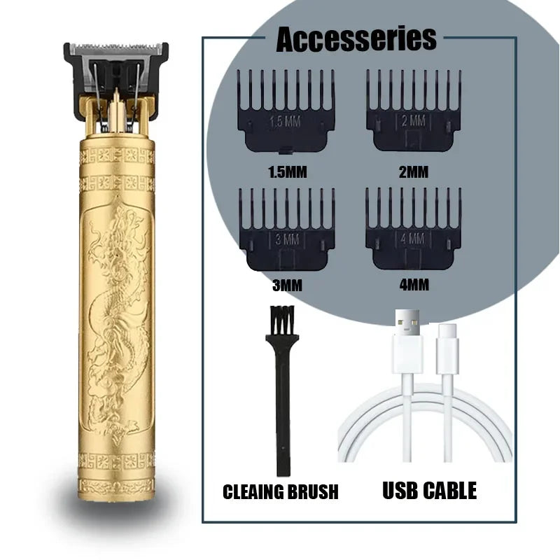 T9 Electric Hair Clipper – Dragon Buddha Beard & Body Trimmer