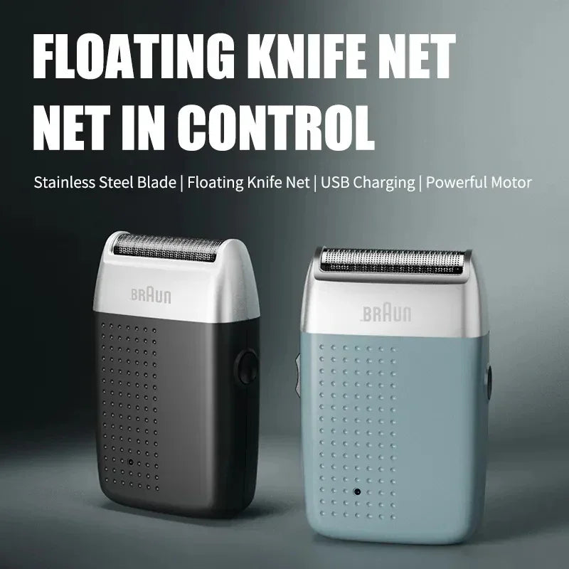 BRAUN M1900 Portable Electric Shaver for Men