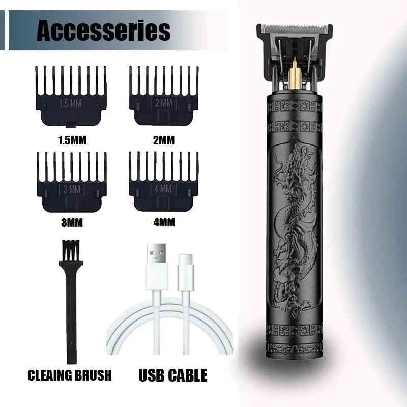 T9 Electric Hair Clipper – Dragon Buddha Beard & Body Trimmer