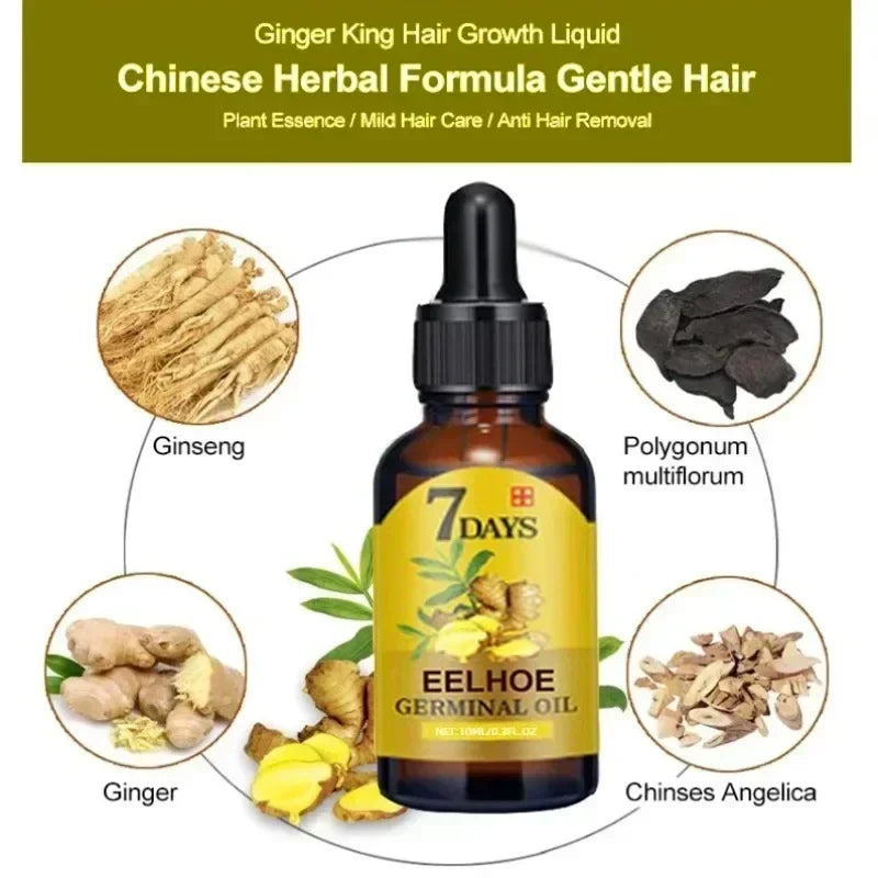 7-Day Ginger Hair Growth Serum