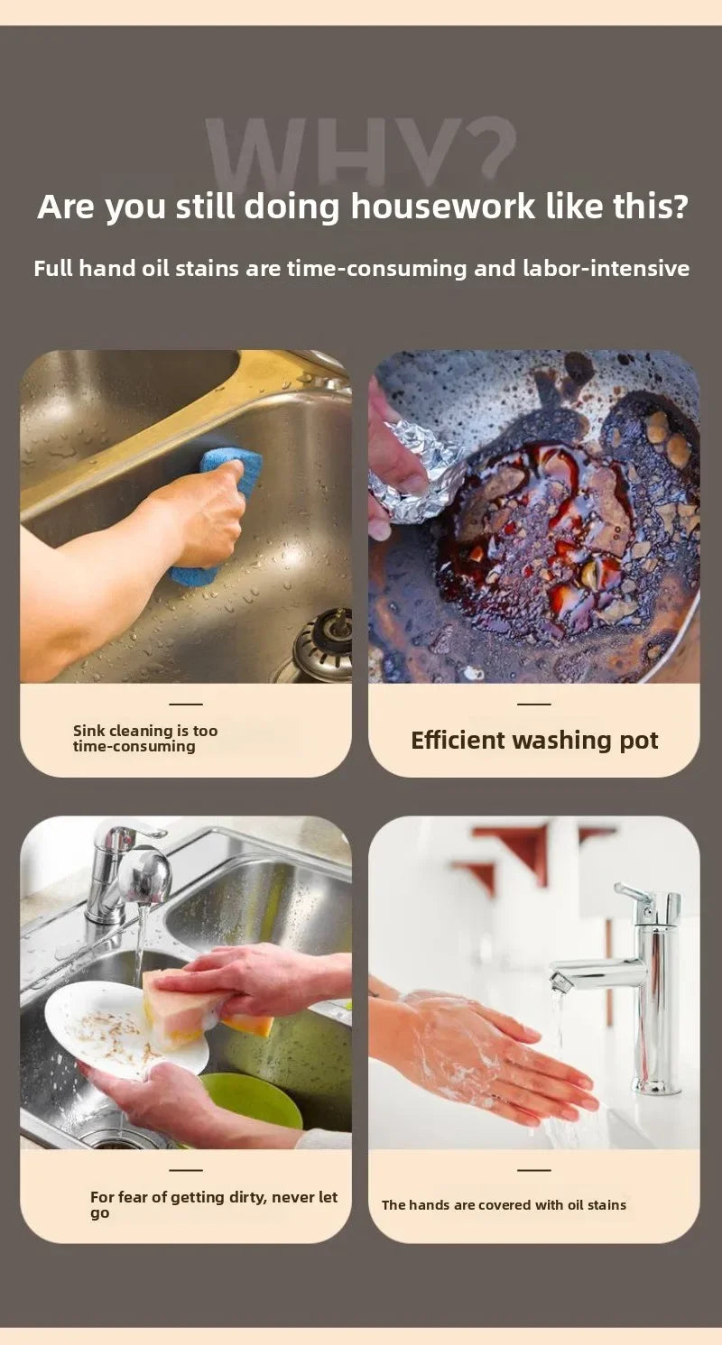 Multifunctional Electric Cleaning Brush – Wireless Household Scrubber