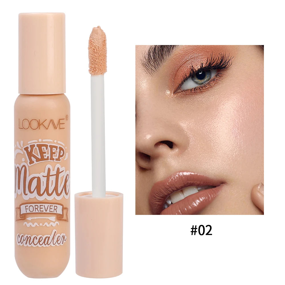 Waterproof Matte Liquid Concealer Cream