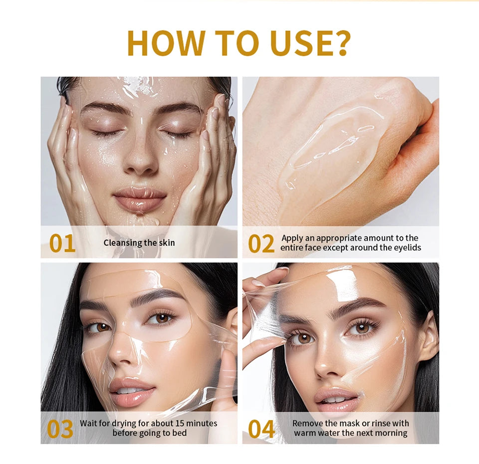 Hydrolyzed Collagen Jelly Peel-Off Facial Mask